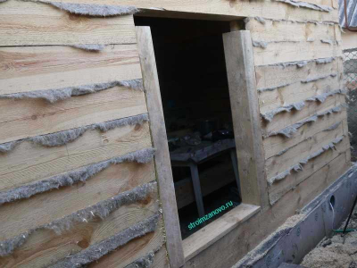 Окосячка в деревянном доме
Окосячка в деревянном доме