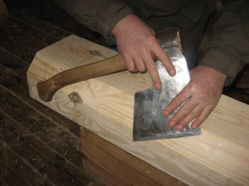 Настильный потолок в бане Настильный потолок в бане