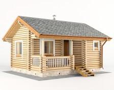 Проекты одноэтажных бань