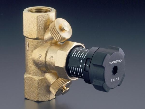 Балансировочный вентиль для настройки системы отопления