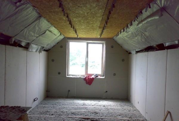 Как сделать крышу с мансардой для бани