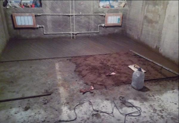 Как утеплить пол в бане