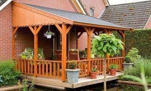 Самостоятельное возведение веранды