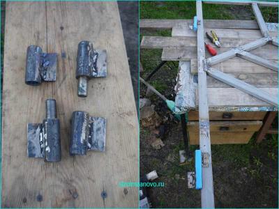 Калитка из металла
Калитка из металла