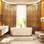 Плитка мозаика для ванной комнаты: особенности укладки и эксплуатации