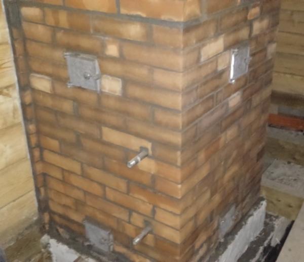 Как обложить металлическую печь кирпичом Как обложить металлическую печь кирпичом