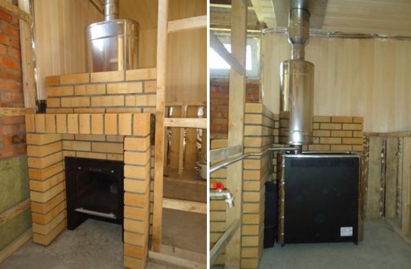 Как установить печь в бане Как установить печь в бане