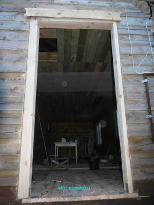  
Окосячка дверного проёма