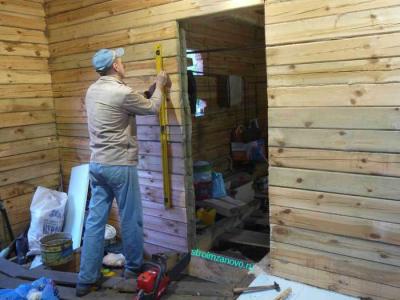 Окосячка двери
Окосячка двери