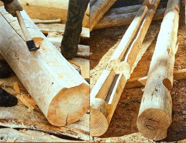 Настильный потолок в бане Настильный потолок в бане