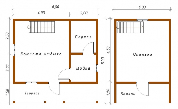Проекты бань из профилированного бруса с верандой Проекты бань из профилированного бруса с верандой