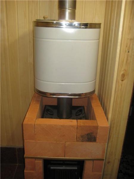 Как обложить металлическую печь кирпичом Как обложить металлическую печь кирпичом