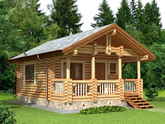 Проекты одноэтажных бань