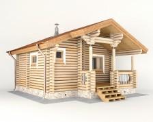 Проекты одноэтажных бань