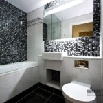 Плитка мозаика для ванной комнаты: особенности укладки и эксплуатации