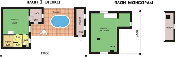 Проекты бань из профилированного бруса с верандой Проекты бань из профилированного бруса с верандой