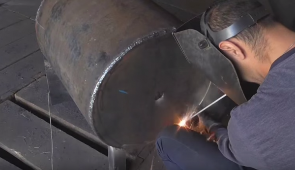 Как сварить печь для бани из трубы Как сварить печь для бани из трубы