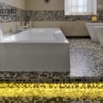 Плитка мозаика для ванной комнаты: особенности укладки и эксплуатации