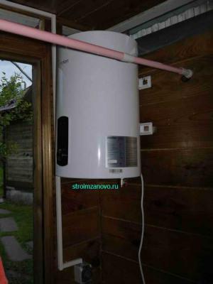 Подключение накопительного водонагревателя
Подключение накопительного водонагревателя