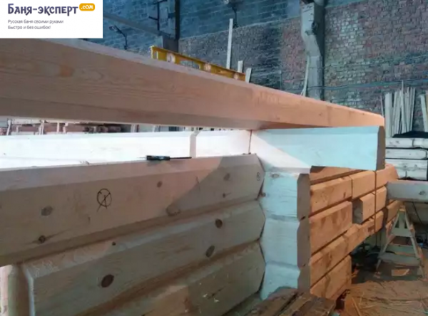 Норвежская рубка. Дома и бани из лафета