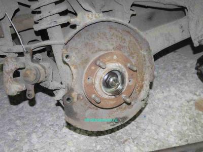  
Замена задней ступицы на Мицубиси Каризма