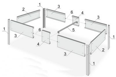 Грядки из металла с полимерным покрытием: особенности и виды конструкций