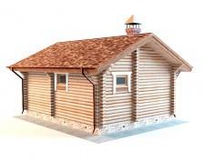 Проекты одноэтажных бань