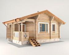 Проекты одноэтажных бань