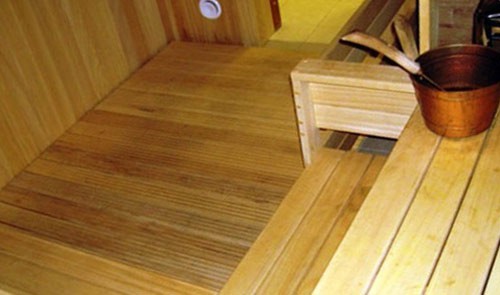 Пол в бане своими руками — пошаговое руководство