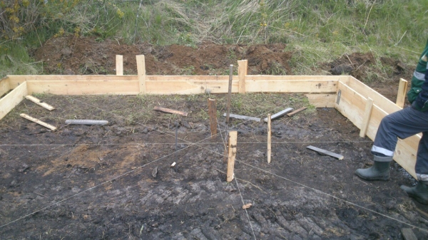 Продолжаем строительство бани весной Продолжаем строительство бани весной