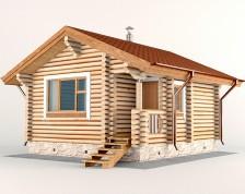 Проекты одноэтажных бань