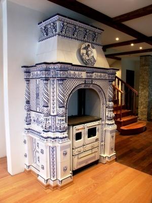 Изразцовая печь: основы монтажа изразцовой плитки