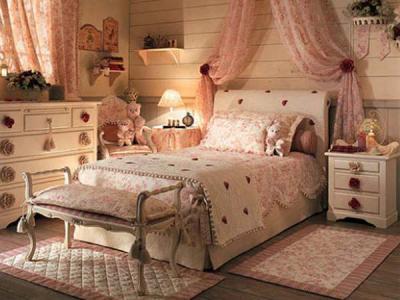  
Спальня в деревенском стиле