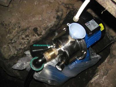 Подключение насосной станции
Подключение насосной станции