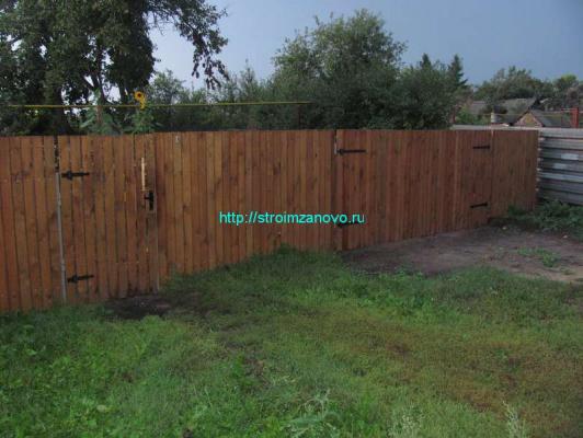  
Распашные ворота своими руками