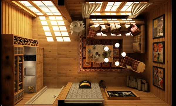 План бани 4х5 мойка и парилка отдельно