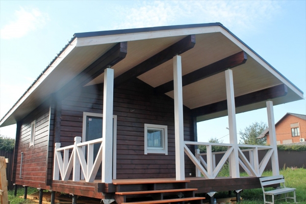 Проекты бань из профилированного бруса с верандой Проекты бань из профилированного бруса с верандой