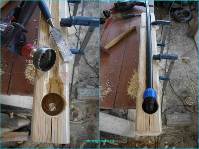  
Декорирование водоразборной колонки