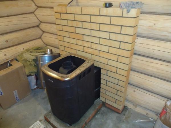 Как установить печь в бане Как установить печь в бане