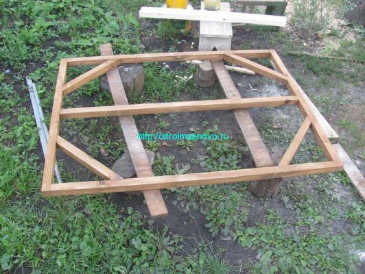  
Распашные ворота своими руками