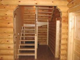 Проекты деревянных бань с мансардой Проекты деревянных бань с мансардой