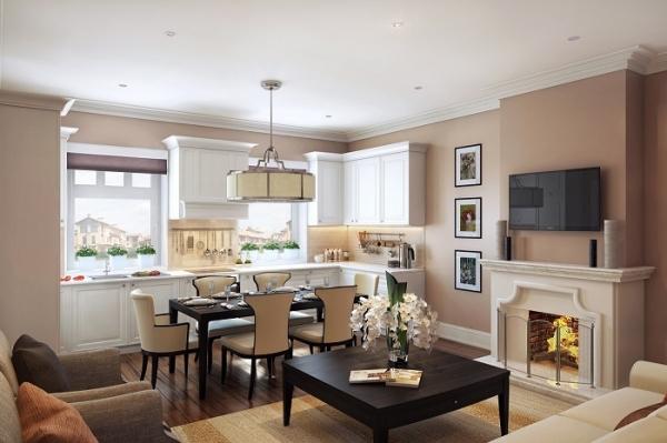 Интерьер кухни в таунхаусе (25+ фото): идеи, стили, рекомендации дизайнеров