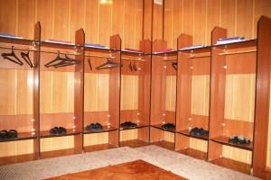 Обустройство бани внутри