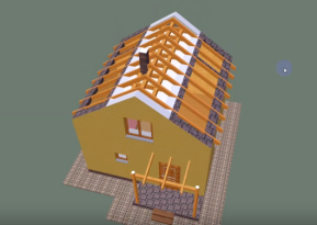 Проекты деревянных бань с мансардой Проекты деревянных бань с мансардой