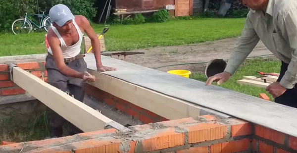 Одноэтажные бани с верандой