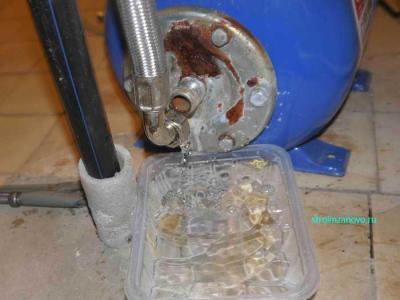  
Замена фланца гидроаккумулятора