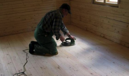 Как сделать пол в каркасной бане