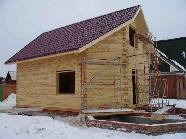 Красивые бани из бруса проекты