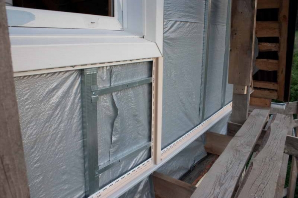 Облицовка фасада панелями