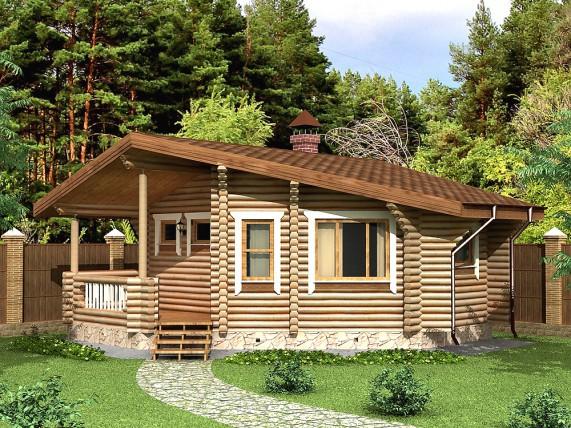 Проекты одноэтажных бань